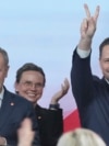 Рафал Тшасковский с Дональдом Туском