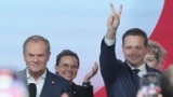 Рафал Тшасковский с Дональдом Туском